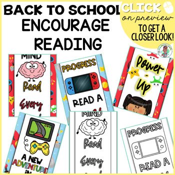 3rd 4th 5th Open House Back to School Elementary Video Game Color Bookmarks - Image 3