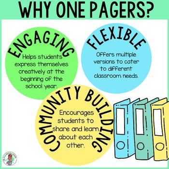 3rd 4th 5th Grade Back to School One Pager Classroom Community Activity V2 - Image 4