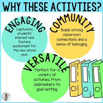 3rd 4th 5th Grade Back to School Activity Bundle First Week Building Community - Image 4