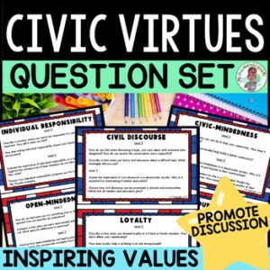 Civic Virtues Leveled Questions Four Corners Discussions Build Community