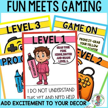 3rd 4th 5th Grade Check for Understanding Levels Track Student Progress Posters - Image 3